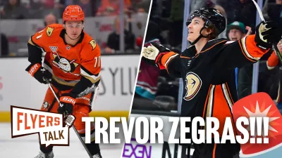Reaction to Flyers landing Zegras in trade with Ducks